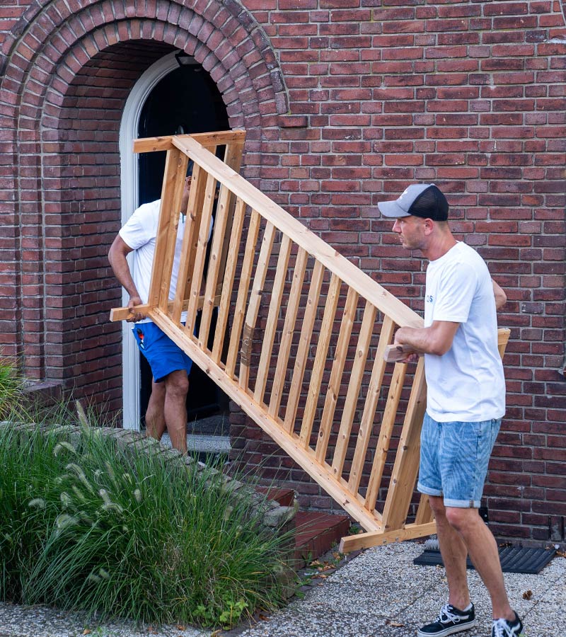 ontruiming van woning